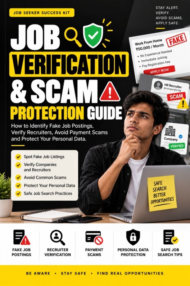 Job Verification and Scam Protection Guide Cover